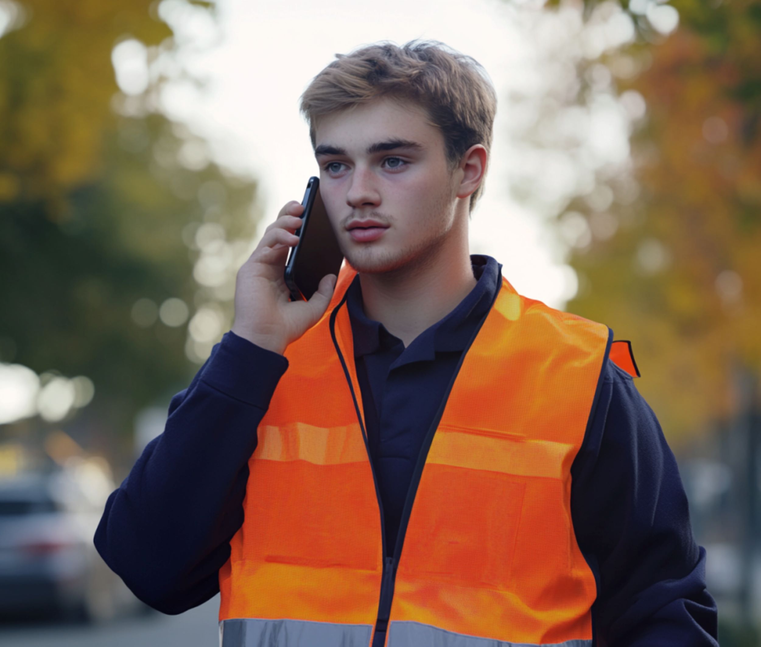 Een man krijgt een afwijzing voor zijn sollicitatie op de telefoon.