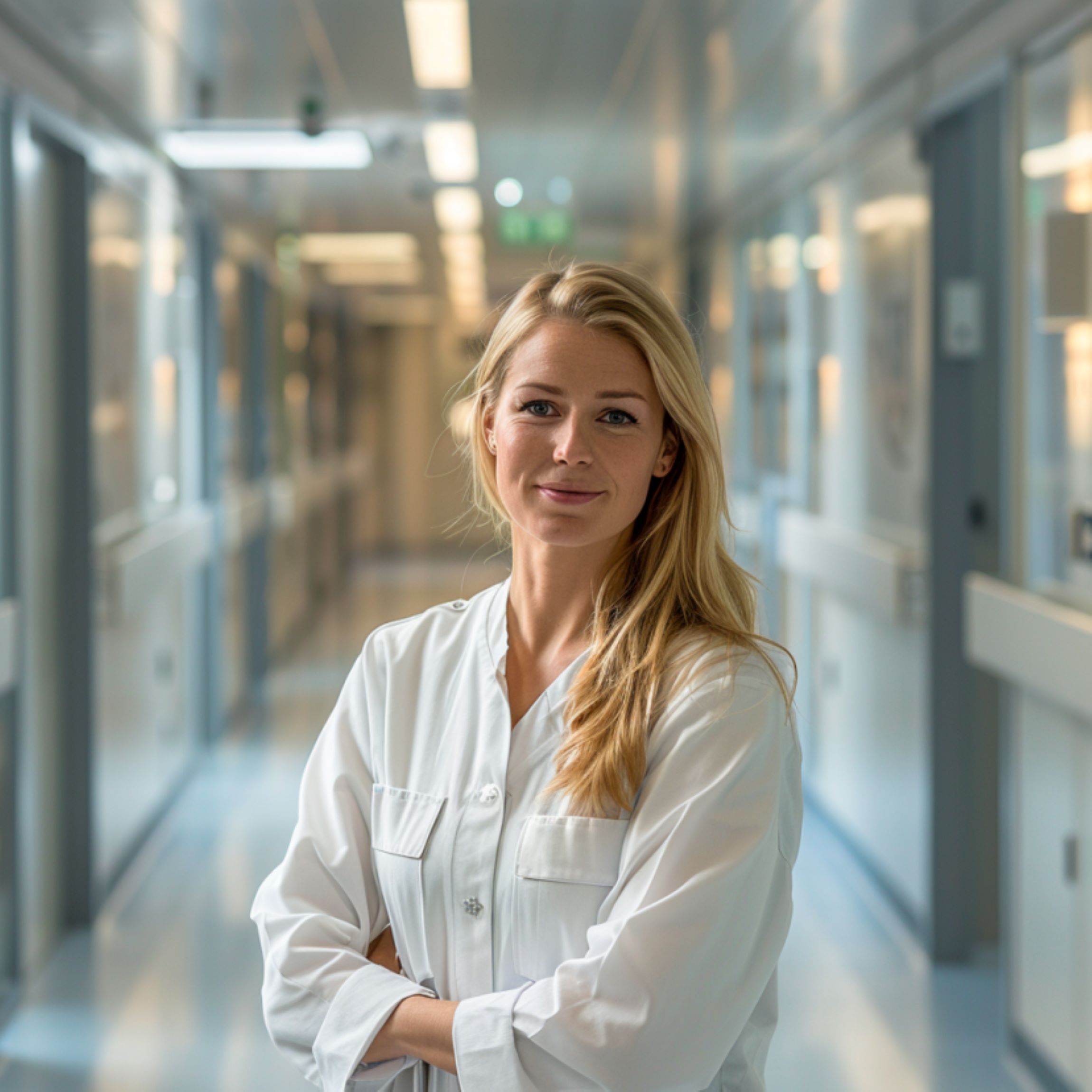 Een vrouw werkzaam als maatschappelijk werker.